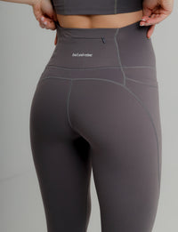 Active Grey Leggings with Pockets